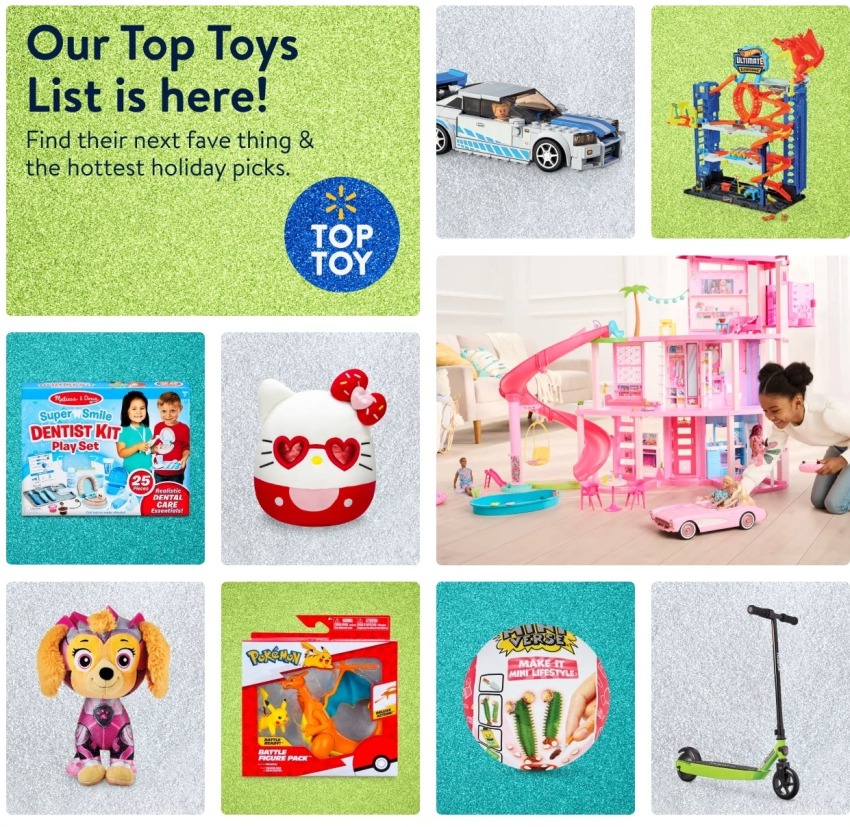 Walmart Toy List 2023 - Page 1