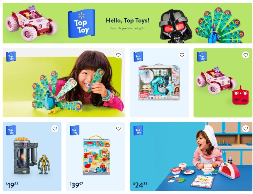 Walmart Toy List 2024 - Page 1