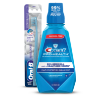 Crest, Oral-B, Fixodent or Burt's Bees Dental Care $5 to $9
